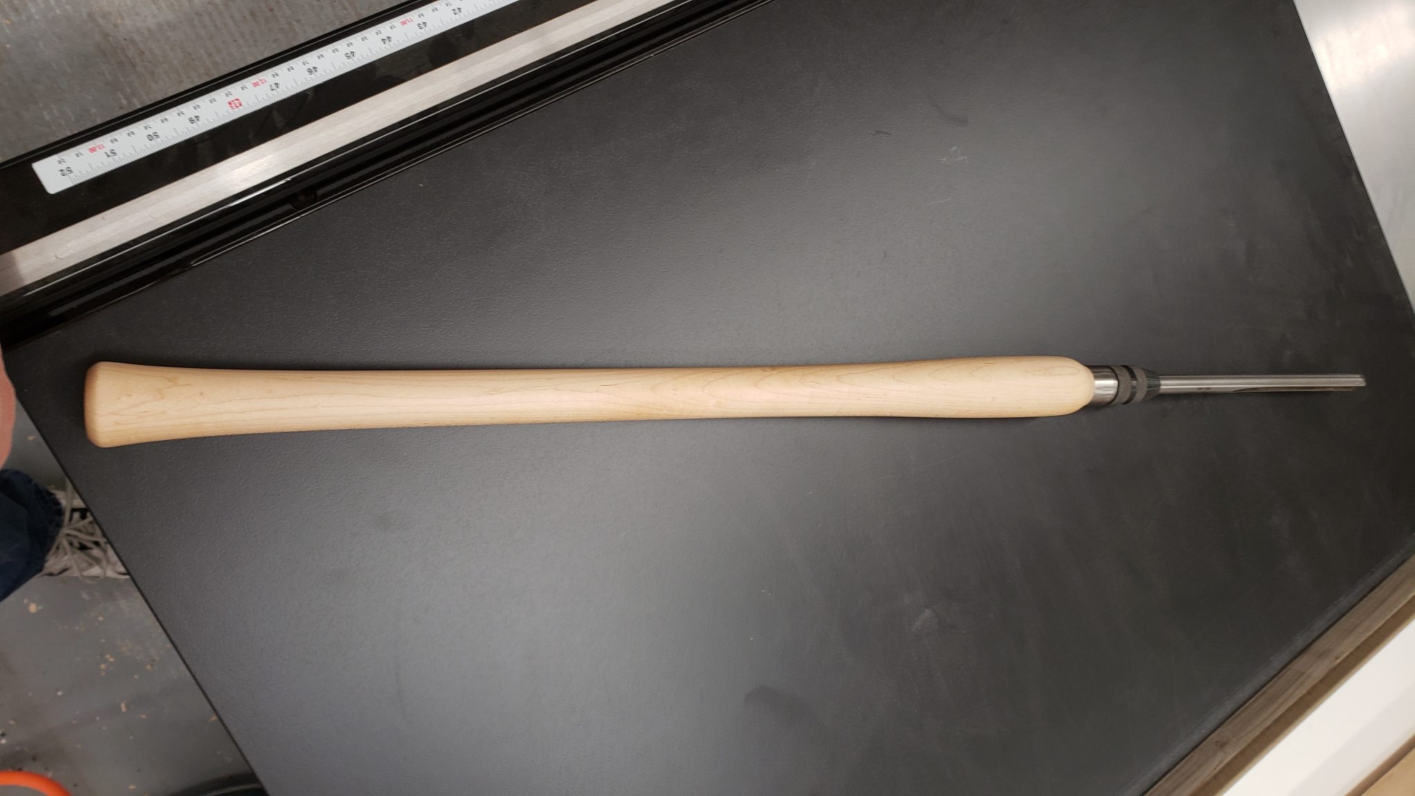 A 28 inch handle for lathe tools